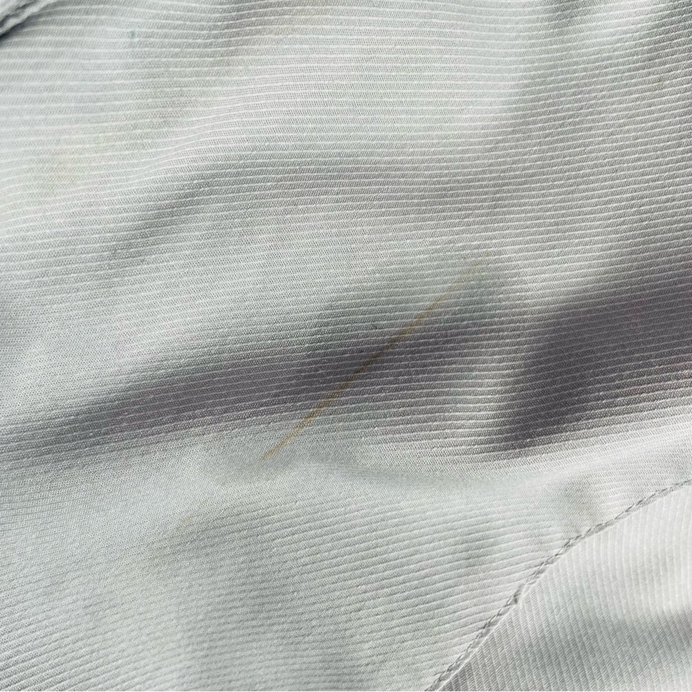 Joseph Abboud Mens Dress Shirt Long Sleeve Shirt Silver Mens Size 17.5 - Picture 10 of 10